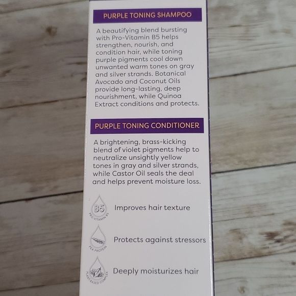 NEW Go Gray Purple Toning Shampoo and Conditioner & Toning Masque Treatments NWT - Picture 7 of 10